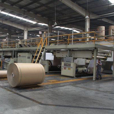 5 Ply vollautomatische Flöte Wellkartonmaschine für Wellkarton