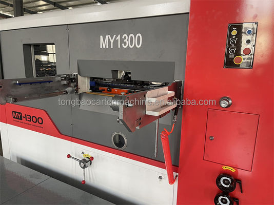 380V Semi-Auto Flatbed Die Cutter Creaser für Walzkartonbox-Verpackungslösungen
