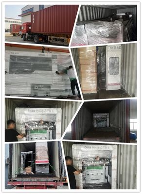 220 / 3 Schicht Wellpappe Produktionslinie Chinesische Maschine für kundenspezifische Boxen