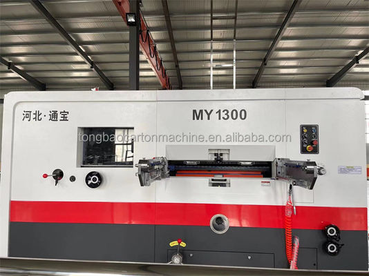 380V Semi-Auto Flatbed Die Cutter Creaser für Walzkartonbox-Verpackungslösungen