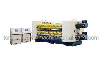 Automatische 2 3 5 7 Schichten Walzkarton-Produktionslinie / Karikatur-Box-Machmaschine