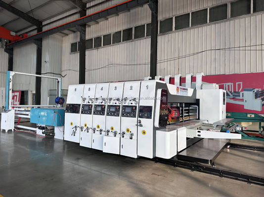 40000 KG Flexo-Drucker Slotter Rotary Die Cutter Maschine für Wellkarton-Box Drucken Slotting Die Schneiden