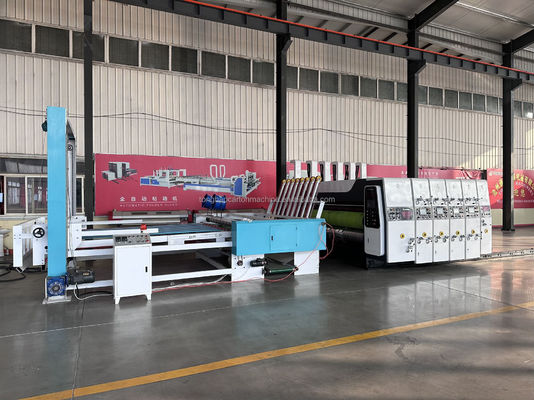 40000 KG Flexo-Drucker Slotter Rotary Die Cutter Maschine für Wellkarton-Box Drucken Slotting Die Schneiden
