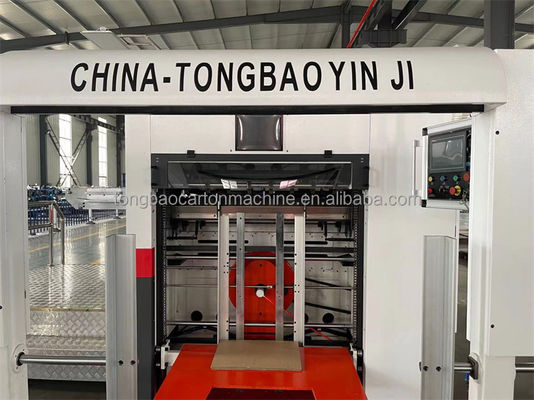 380V Halbautomatischer Flachbett-Die-Cutter und -Creaser für MY Wellkartonplattform