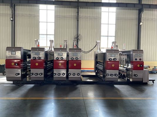 Flexo-Drucker-Slotter-Druckmaschine für Wellkarton