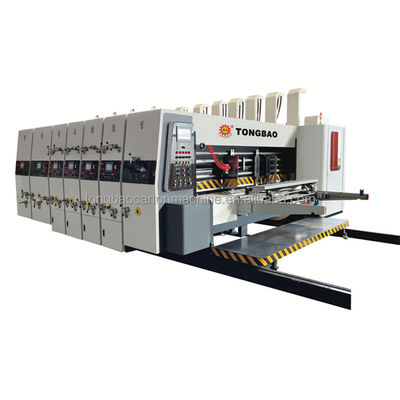 11000 Stück/h Kartonbox Flexo Druck Schlitten Rotary Die Cutting Vibration Stacker Maschine