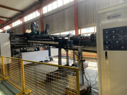 FFG Automatische Vakuumübertragung Flexo-Druck-Slotting Die-Schneiden Klappen Kleben Strapper Maschine