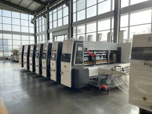 Voll automatische vierfarbige Druckmaschine für Kartonkartons