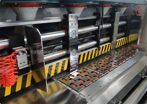 High-Definition-Vakuum-Transfer-Mobil-Typ 6-Farb-Flexo-Druck-Schlitten-Die-Schneidemaschine
