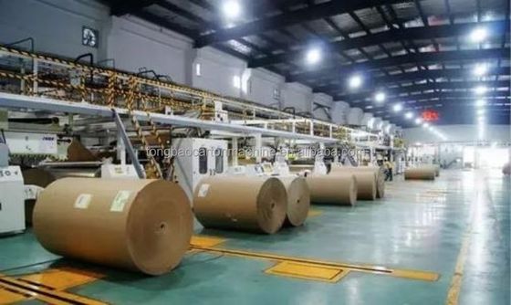 120 m/min 5 Ply 2200 mm Fruchtkartonmachmaschine Wendungslinie für die Produktion