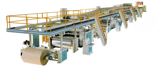 Kartons Verpackung Typ Wellpappe Herstellungsanlage 3/5/7 Schicht Produktionslinie