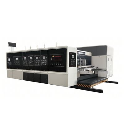 Flexoplatte Hochdefinition Wellkartonbox Drucker Schließmaschine Die Cutter