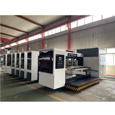 Flexo-Platte Walzkarton Hochdefinitionsdruck Druckdruck Schneiden mit Staplermaschine