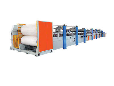 Produktionslinie mit unserer hochwertigen Walzkartonmaschine