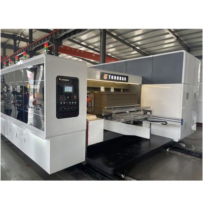 Flexo-Platten-Hochdefinition-Multikolor-Druck-Slotting-Rotationsmaschine zum Schneiden von Druckmaschinen