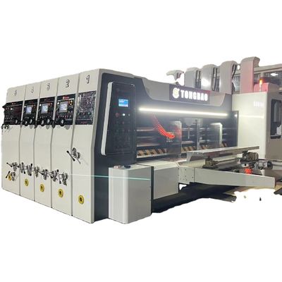 Automatische 3-Farben-Druck-Druckmaschine für Walzkarton