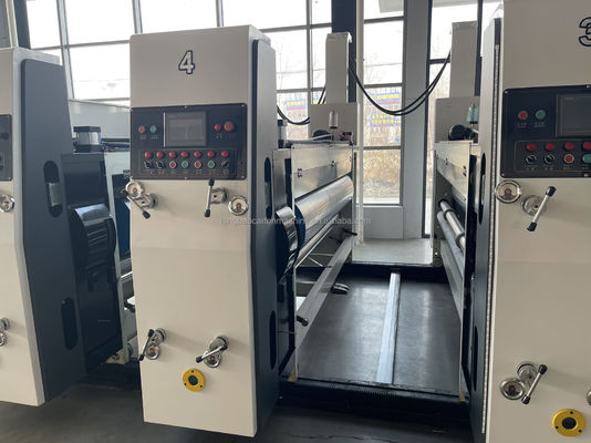 Automatische 3-Farben-Druck-Druckmaschine für Walzkarton
