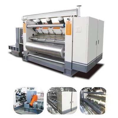 Produktionslinie für dreischichtiges Wellkarton Hochgeschwindigkeit 2200-3-Schicht-Produktionseffizienz