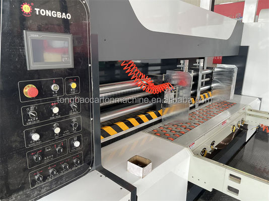 Flexo-Platten- und Kartondruckmaschine mit 2 Farbdruck und Druckdruckschnitt