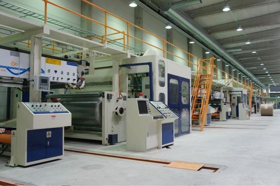5 Ply vollautomatische Flöte Wellkartonmaschine für Wellkarton