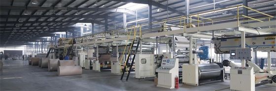 5 Ply vollautomatische Flöte Wellkartonmaschine für Wellkarton