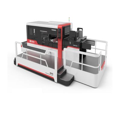 Erweiterte automatische Kreuz- und Druckschneidemaschine mit Abstrippen zu erschwinglichen Preisen