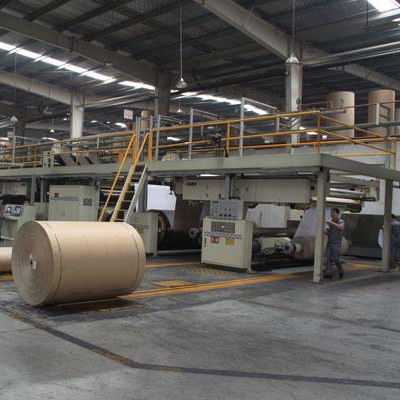 120 m/min Automatische Hochgeschwindigkeits- 3/5/7 Schichten Wellkarton-Produktionslinie