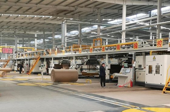 3 5 Schicht Wellkarton Produktionslinie für kundenspezifische Anforderungen