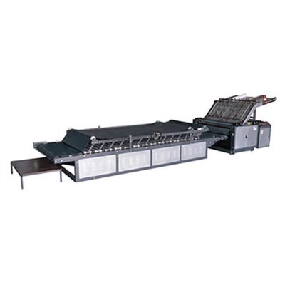 Halbautomatische Laminationsmaschine für Wellpappe mit elektrischem Antrieb