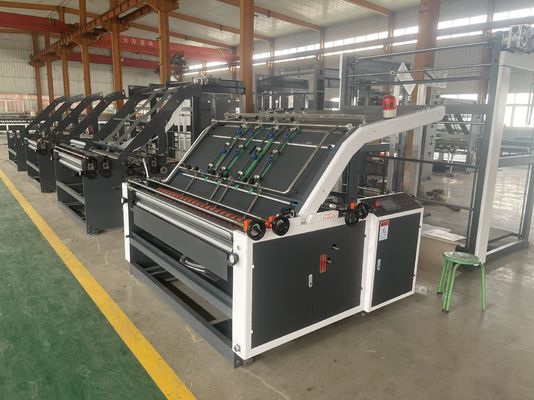 Halbautomatische Laminationsmaschine für Wellpappe mit elektrischem Antrieb