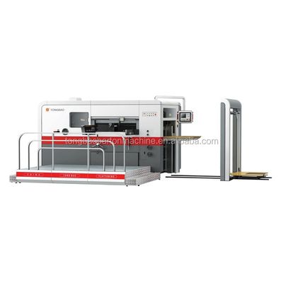 15T Flatbed Die Cutting Walzkartonmaschine MY-1300/1500/1650 für Großkisten