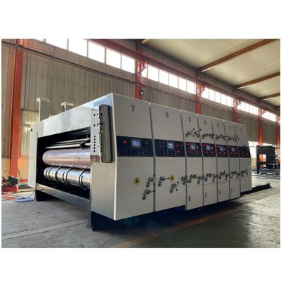 4 Farb-Flexodruckmaschine für Kartonverpackungen