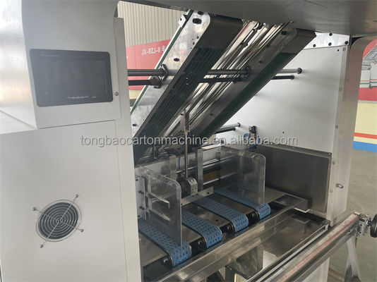 Hochgeschwindigkeits-Automatischer Flötenlaminierer für farbenfrohe Kartonschachteln 13 kW Filmverpackungstyp