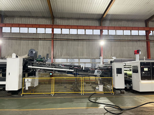 Vollautomatische Verknüpfungslinie für Kartonmaschinen für den Kartondruck 1500 mm 60000 KG