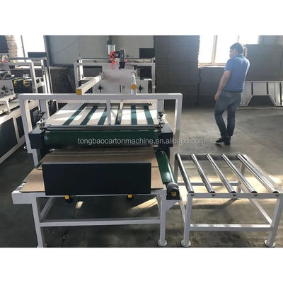 Semi-Auto Walzkarton-Box-Board-Folder-Gluer-Maschine für genaue Klebstoffkleberei