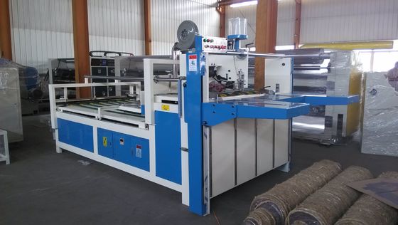 Semi-Auto Walzkarton-Box-Board-Folder-Gluer-Maschine für genaue Klebstoffkleberei