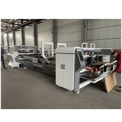 Bequeme Bedienung Folder Gluer Maschine für 380 V Kartonbox Falten und Kleben