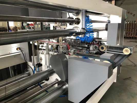 Hochgeschwindigkeits-Doppelstück-Semi-Auto-Stickmaschine für das Stapeln von Wellpapierboxen