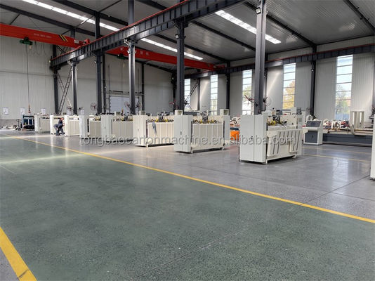 Hochgeschwindigkeits-elektrisch angetriebene Wellboxstichmaschine zur Produktion von Nagelboxen