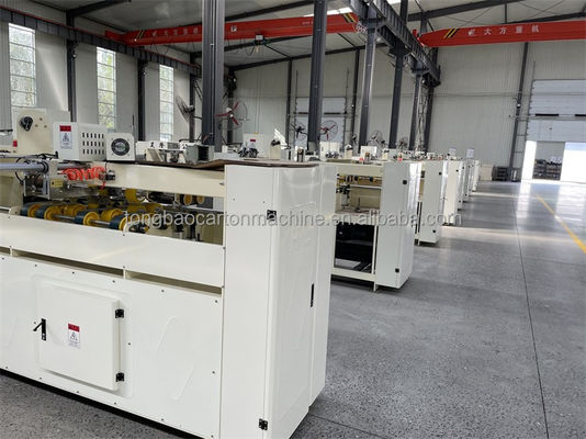 Halbautomatische Hochgeschwindigkeitskartonbox, Wellpappe-Nastmaschine für Nutzen