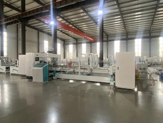 Automatische Faltschachtel Klebmaschine für die Herstellung von Kartons