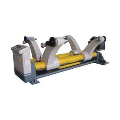 380 V Hydraulische Wellenlose Papiermühle Rollstand für Wellkarton Produktionslinie