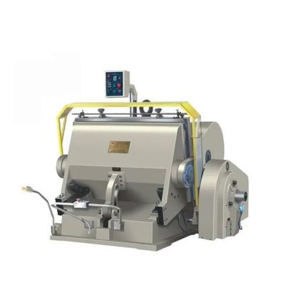 Benutzerfreundliche halbautomatische Flachbettpressmaschine für Wellkarton