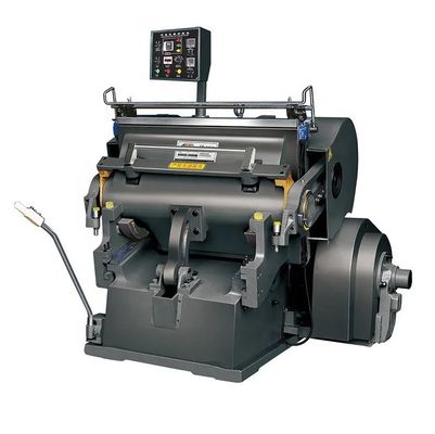 Benutzerfreundliche halbautomatische Flachbettpressmaschine für Wellkarton