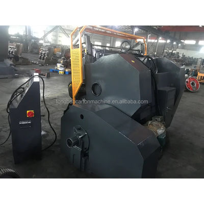 Benutzerfreundliche halbautomatische Flachbettpressmaschine für Wellkarton
