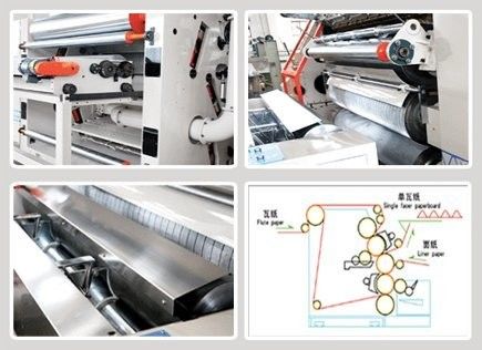 Automatische Maschine zur Herstellung von Papierboxen aus gewölbtem Karton