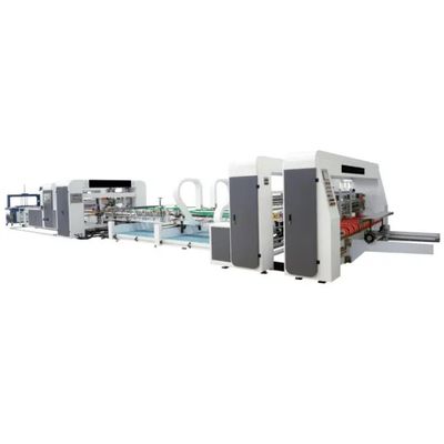 Automatische Walzkartonverpackung Nähen Falten Kleben Karton Ordner Klebermaschine