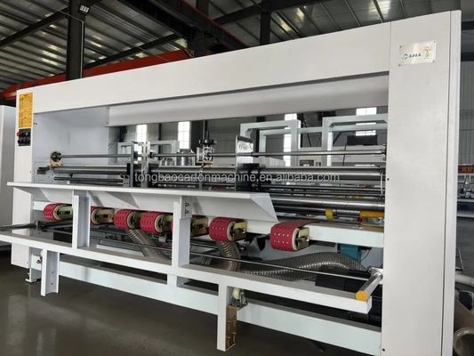 Vollständig automatisch gewölbte Kartonbox Ordner Gluer Sticher in der Linie für Papierkarton