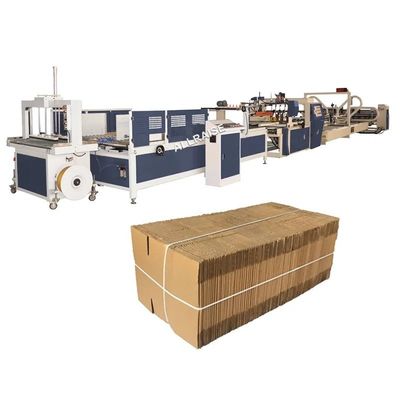 Funktion Papier Karton-Box Klebe-Maschine Automatische Grade Voll-automatische Flexo-Folder