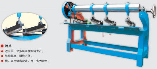 Schlitten und Schneiden Funktion Handbuch Vier Messer Eckschneidemaschine für Industrie